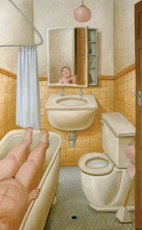 Fernando Botero The Bath